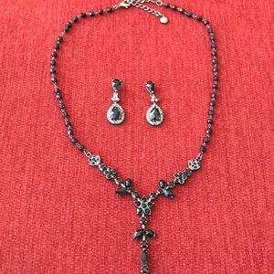 Necklace and earrings